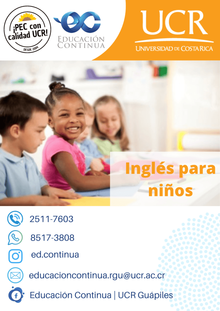 Curso de ingles para niños
